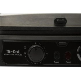 Resim Tefal Zaman Ayarlı 6 Dilim Kapasiteli Döküm Plaka 5 Isı Kademeli 2000 W Tost Makinesi, Inox 