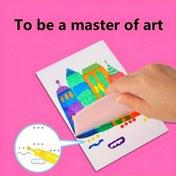 Resim Çizik Sanat Seti, Tam 35 Adet Set, Çizik Sanat Seti, 20 Adet DIY Çizik Sanat, DIY Noel Çizik Sanat, Noel İçin En İyi Seçim. 