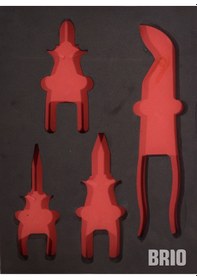 Resim Brio Pense Seti 4 Parça Sünger Yatağı Boş Bgs 