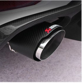Resim Akrapovic Ayarlanabilir Egzoz Ucu 90MM Tekli Açık Ağızlı 