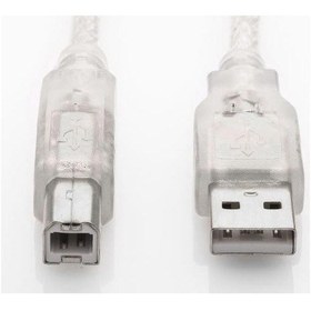 Resim S-Link 1.5M Yazici Kablosu Sl-U2015 Usb 2.0 Şeffaf Kablo 