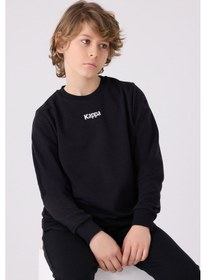 Resim Kappa Erkek Çocuk Siyah Sweatshirt 5274-45414 Siyah 