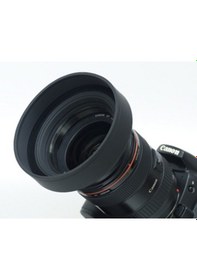 Resim 49 MM Üç Kademeli Kauçuk Lens Hood (Parasoley) 