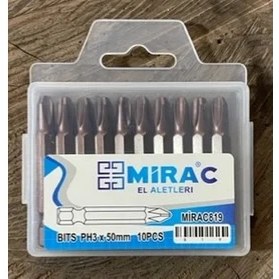 Resim Mrc Ph3 Yıldız Bits Uç Mıknatıslı Kalın Yıldız Uç Ph3 Vida Sıkma Ucu 50MM 
