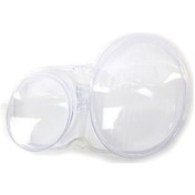 Resim Mercedes W210 1996-99 Sol Far Lens Kapağı - Polycarbonate Şeffaf, E300/e320/e420/e430/e55 Amg Uyumlu Gz.b097l 