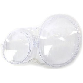Resim Mercedes W210 1996-99 Sol Far Lens Kapağı - Polycarbonate Şeffaf, E300/e320/e420/e430/e55 Amg Uyumlu Gz.b097l 
