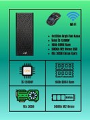 Resim RAMTECH RMT2306 İ5 12400F | RTX 3050 6GB | 16GB Ram | 500GB M2 Nvme Masaüstü Gaming Bilgisayar 