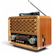 Resim Royal Trend Nostalji Eskitme Radyo Güneş Panelli,Üç Bant Özellikli Nostaljik Radyo 