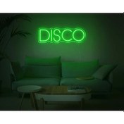 Resim Twins Led Disco Yazılı Neon Tabela Yeşil Model:model:35393366 Yeşil 