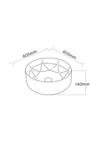 Resim Paluci Lavabo Melissa Rose Gold 