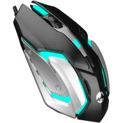 Resim Everest SM-G72 USB Siyah/gümüş Işıklı Gamıng Mouse 