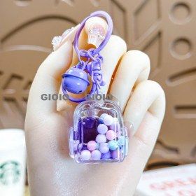 Resim Silver1 Iyi Şanslar Bebek Sevimli Karikatür Peluş Bebek Çanta Kolye Kız Öğrenci Bebek Asılı Anahtar (Yurt Dışından) 