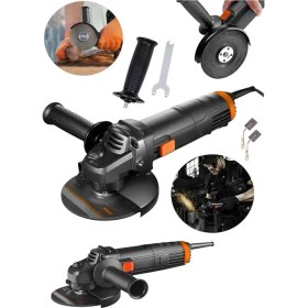 Resim 6200 Rp Metal Şanzuman Elektirikli Avuç Içi Taşlama Demir Metal Kesme Makinası Spral 125MM Bakır 