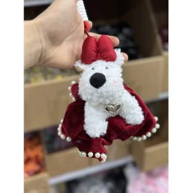 Resim OEMG 1 Adet Karikatür Çanta Çekicilik Anahtarlık Sevimli Iyi Şanslar Hediye Peluş Oyuncaklar Bebekler (Yurt Dışından) 