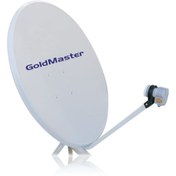 Resim GoldMaster Çanak Anten 70 Cm Ofset Baskı Çanak 