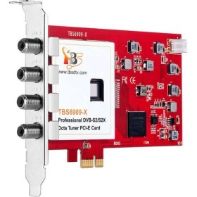 Resim Tbs TBS6909-X DVB-S/S2/S2X 8 Tuner Pcıe Tv Kartı (Versiyon 2) 