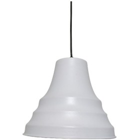 Resim Riolight Retro Beyaz Içi Beyaz Tekli Metal Sarkıt Çap:23Cm (538286912) 