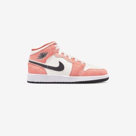 Resim Nike Air Jordan 1 Mid Se Orange Suede (gs) | Kadın Spor Ayakkabı Dvv1336-800 