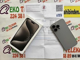 Resim Apple iPhone 15 Pro Max İkinci El TR | 256 GB | Natürel Titanyum 