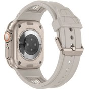 Resim Nihcase iOS Uyumlu Watch Ultra 49mm Kordon Delikli Spor Rd1 Kordon 