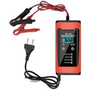 Resim Pazly 6v-12v 6a Akıllı Hızlı Şarj Cihazı, Araba Akü Şarj Ve Darbe Onarım, Lcd Ekranlı, Otomatik, Motosiklet Ve Bisiklet İçin Kurşun Asit Akü Şarjör 