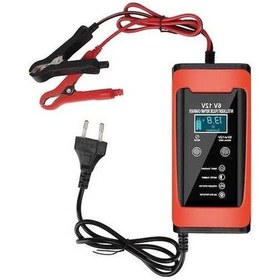 Resim Pazly 6v-12v 6a Akıllı Hızlı Şarj Cihazı, Araba Akü Şarj Ve Darbe Onarım, Lcd Ekranlı, Otomatik, Motosiklet Ve Bisiklet İçin Kurşun Asit Akü Şarjör 