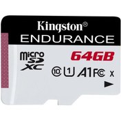 Resim Kingston Sdce-64gb 64gb Microsdxc Endurance 95r-30w C10 A1 Uhs-ı Card Only Hafıza Kartı 