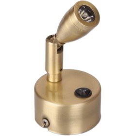 Resim Fivorno Aydınlatma Led Yatak Başı Kitap Okuma Işığı - Eskitme Sarısı 