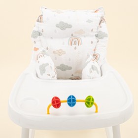 Resim Mama Sandalyesi Minderi - Yeşil Gökkuşağı 