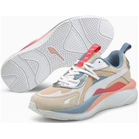 Resim Puma Rs-curve Karışık/renkli Kadın Spor Ayakkabı Dar Kalıp Krem 
