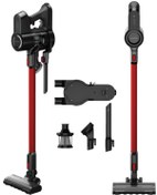 Resim Arçelik Led Işıklı Turbo Başlıklı 0.6 lt Duvara Asılabilen Şarjlı Dikey Süpürge, Kırmızı 