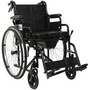 Resim Medikaltec Golfi G120 Engelli Klozetli Banyo Tuvalet Tekerlekli Sandalyesi 