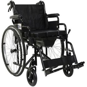 Resim Medikaltec Golfi G120 Engelli Klozetli Banyo Tuvalet Tekerlekli Sandalyesi 