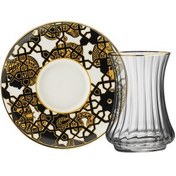 Resim Sandro Moreno 1453 Burçlar Optik 12 Parça 6 Kişilik Çay Seti 110 ml 