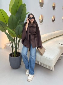 Resim Violet Kürk Panço - Standart beden 