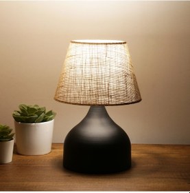 Resim Homing AYD-3124 Milano Metal Gövdeli Abajur Jüt 