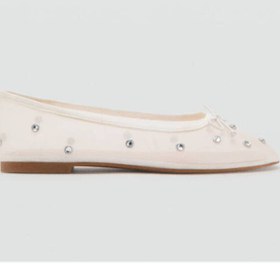 Resim MANGO Kids Strass taşlı babet 