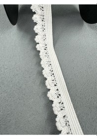Resim Paşateks-1.5 Cm İç Çamaşır Lastiği-beyaz-desenli-beyaz 