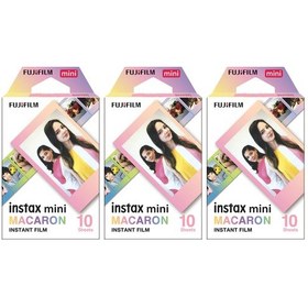 Resim Instax mini Macaron 10x3 Film Seti 
