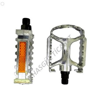 Resim Hsgl Bisiklet Pedal Sılver Alüminyum Dar Pdl19 