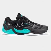 Resim Joma Set Siyah Erkek Toprak & Sert Kort Tenis Ayakkabısı Tsets2501ac Siyah 