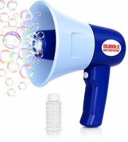 Resim hak-iş oyuncak Ses Kayıtlı Köpük Atan Pilli Megafon 