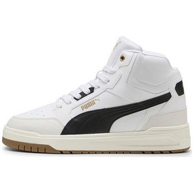 Resim Puma Shuffle Downtown Mid Beyaz Sneaker Beyaz 