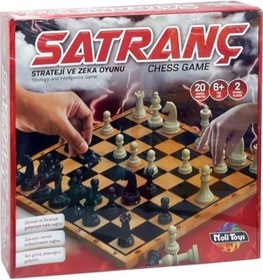 Resim Moli Toys Ahşap Satranç Ve Zeka Oyunu 