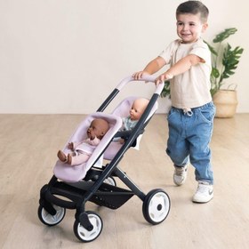 Resim Smoby Maxi-Cosi&Quinny Oyuncak İkiz Bebek Arabası - Pembe 253221 