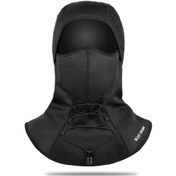 Resim West Bıkıng Kış Termal Yüz Eşarp Baş Koruması Siyah 