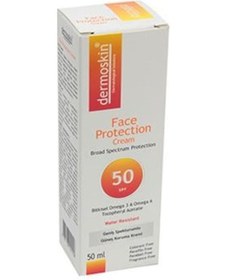 Resim Dermoskın Sun Face Protect Krem 50 Spf 