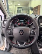 Resim Renault Clio 4 Faz 2 Araca Özel Direksiyon Kılıfı Uyumlu Açıklama Siyah 
