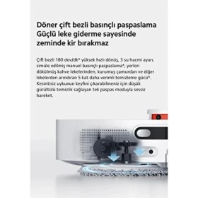 Resim Ultra Premium Robot Süpürge | Halı Tanıma & Mop Kaldırma | Hepa Filtre | Olağanüstü Performans 