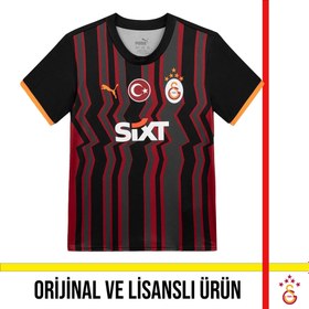 Resim Galatasaray Lisanslı 24/25 Alternatif Taraftar Forması - 2XL / Kırmızı - Siyah 